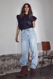 Barrel Jeans Denim