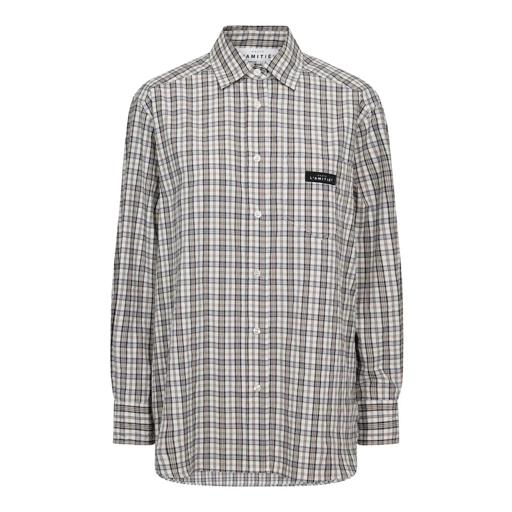 Check Shirt Sand