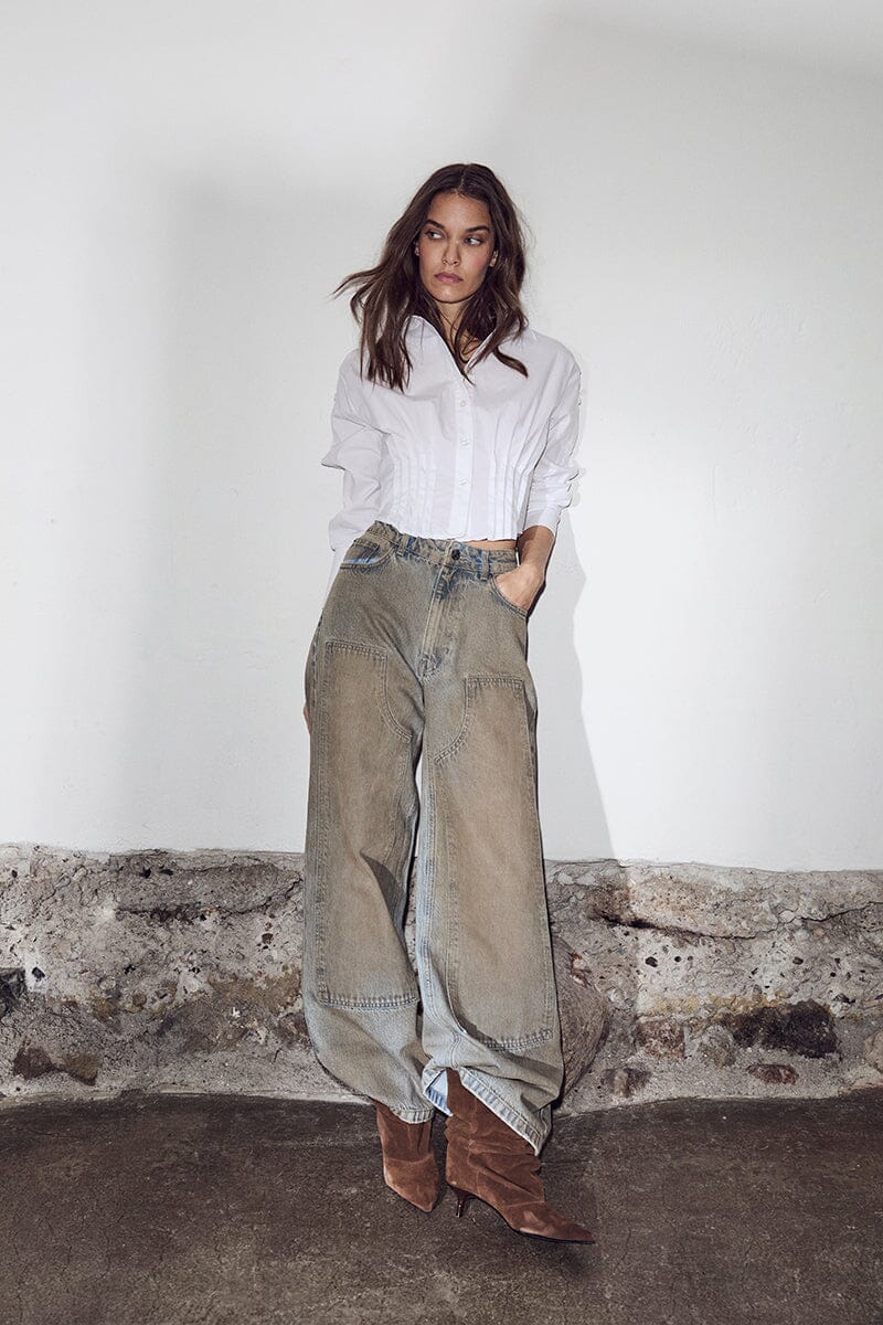 Celeste Patch Vintage Jeans