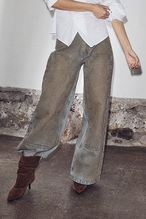 Celeste Patch Vintage Jeans