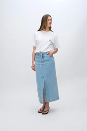 Maisie Maxi Skirt Light Blue