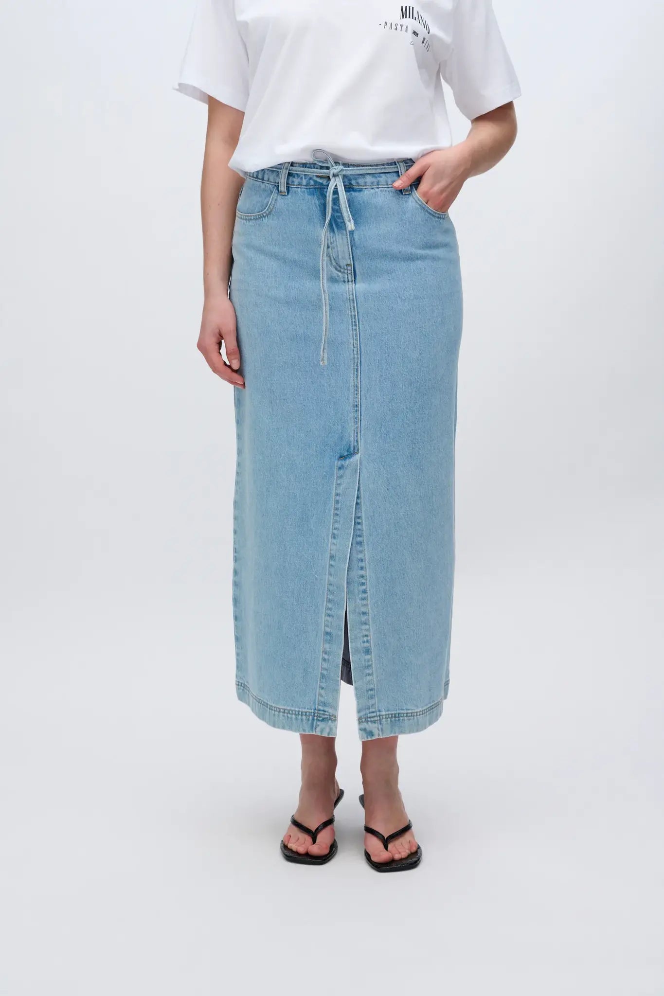 Maisie Maxi Skirt Light Blue