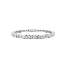 Tennis diamond bracelet silver