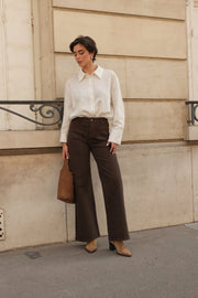 Gaspard Jeans Chocolate Brown