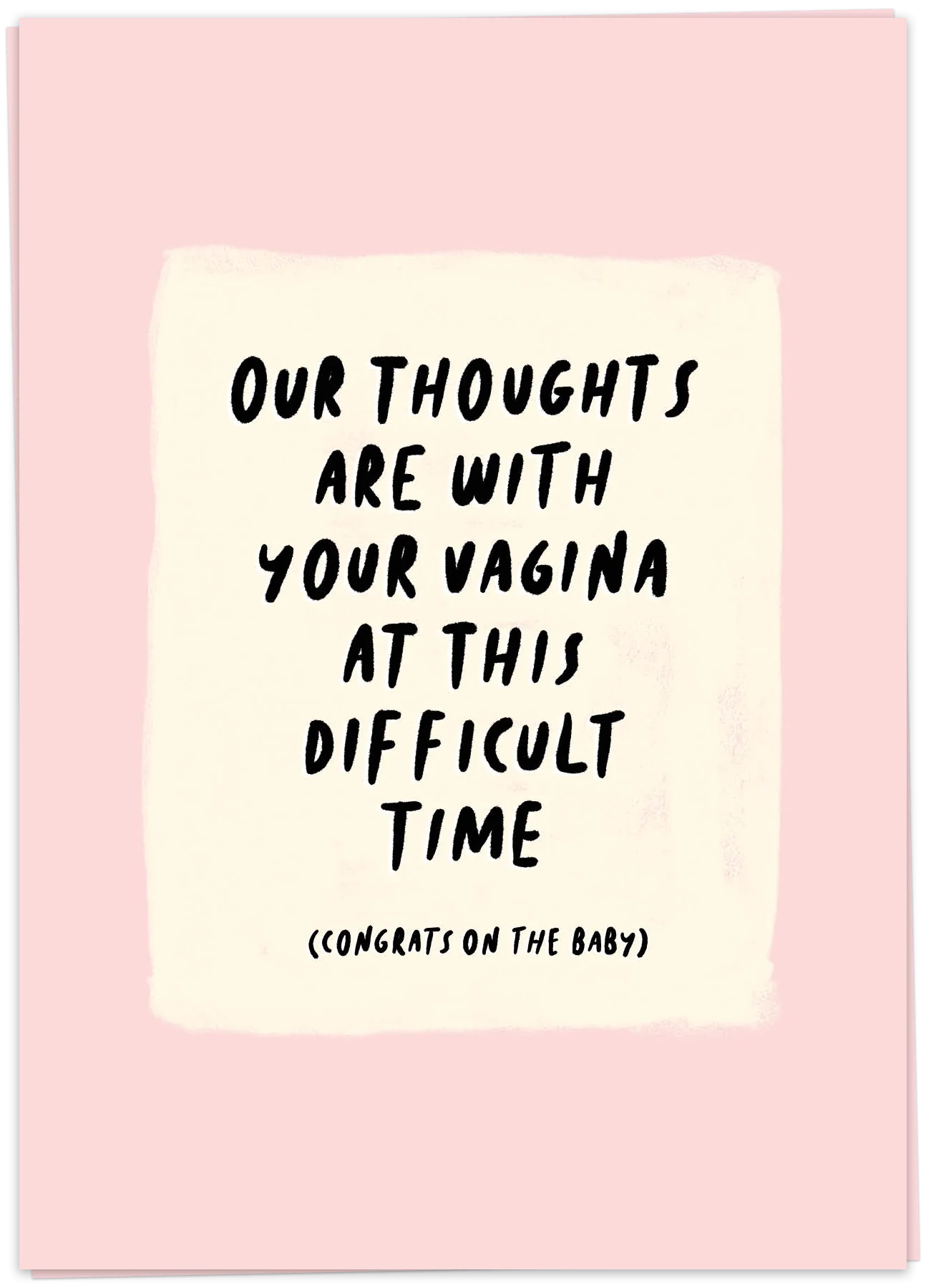 Thoughts with v card