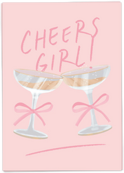 Cheers girl card
