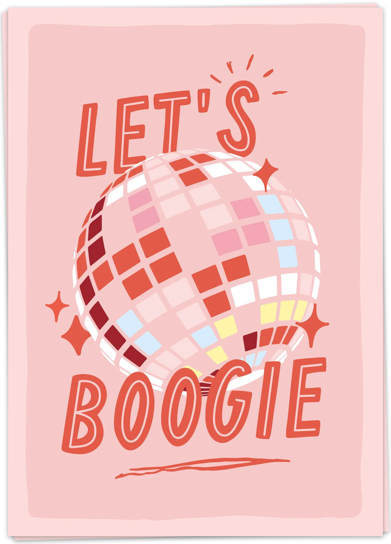 let's boogie card