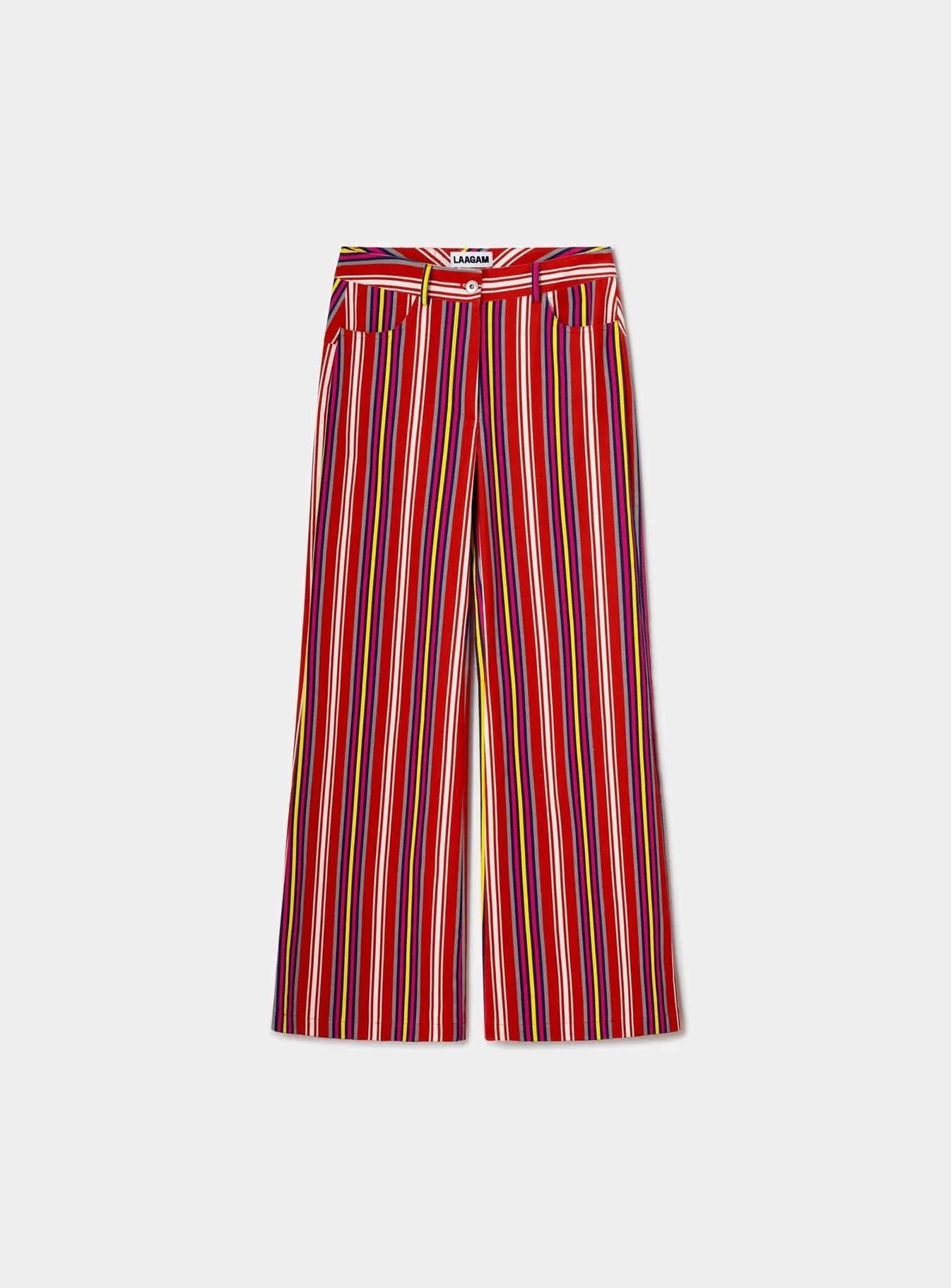 Leroy red twill pants