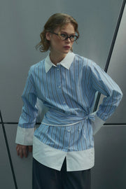 N-marinelle shirt coetta blue