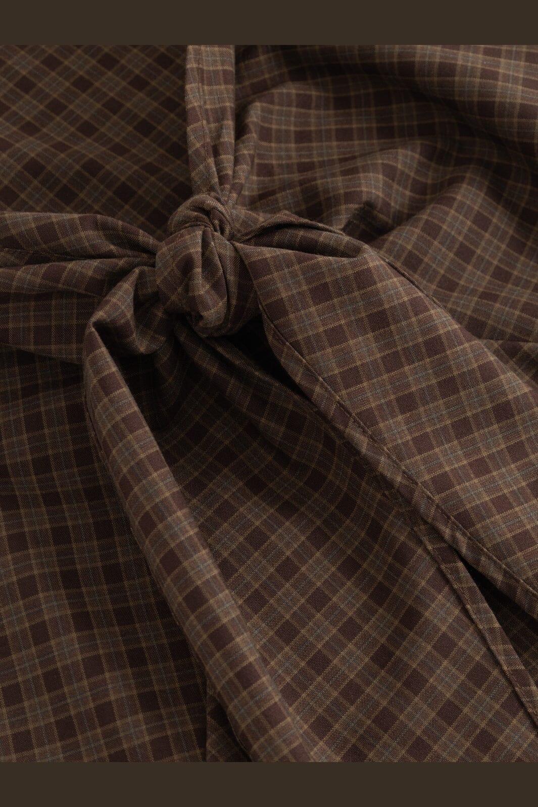 N-mitty skirt brown check