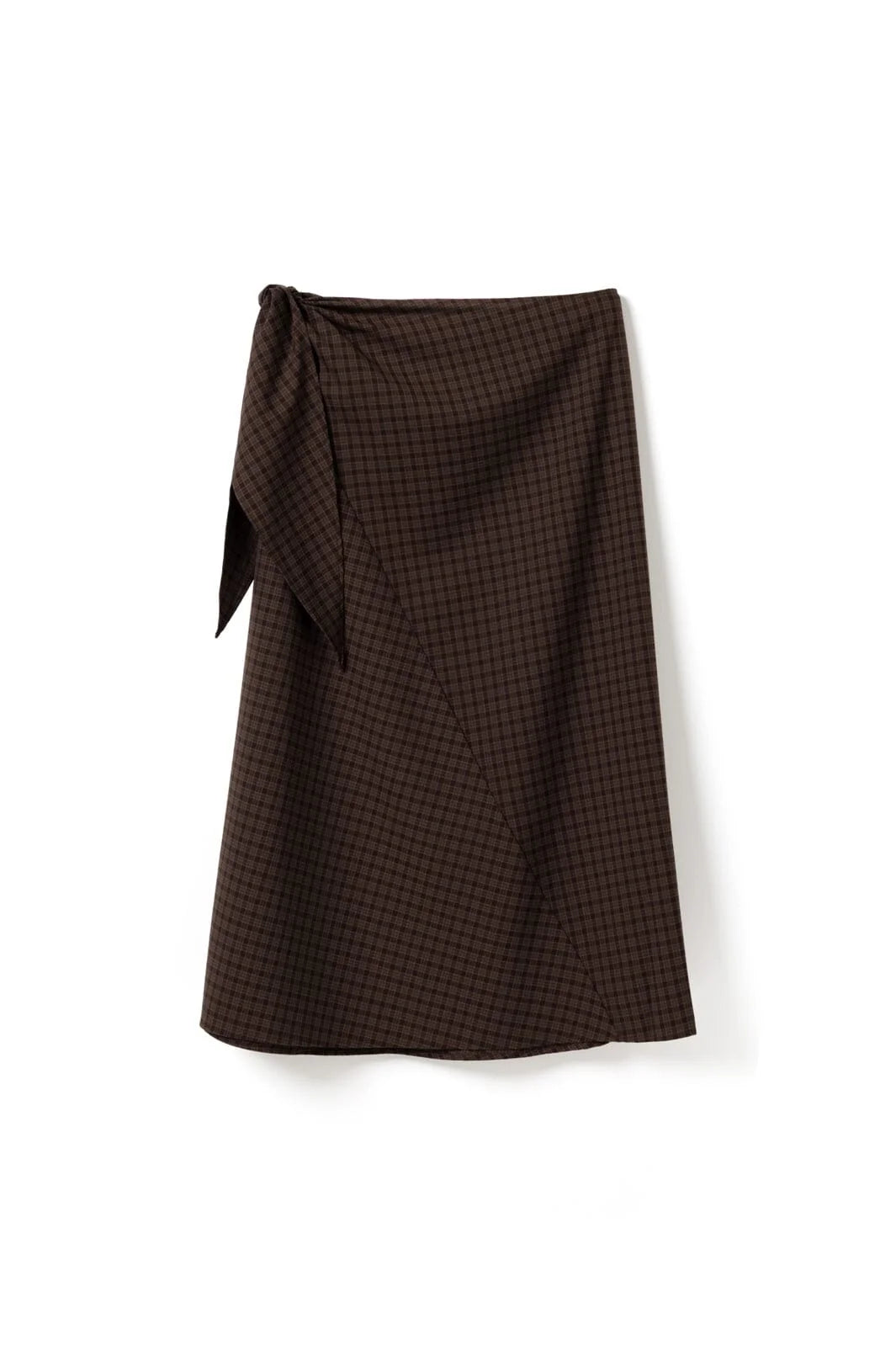N-mitty skirt brown check