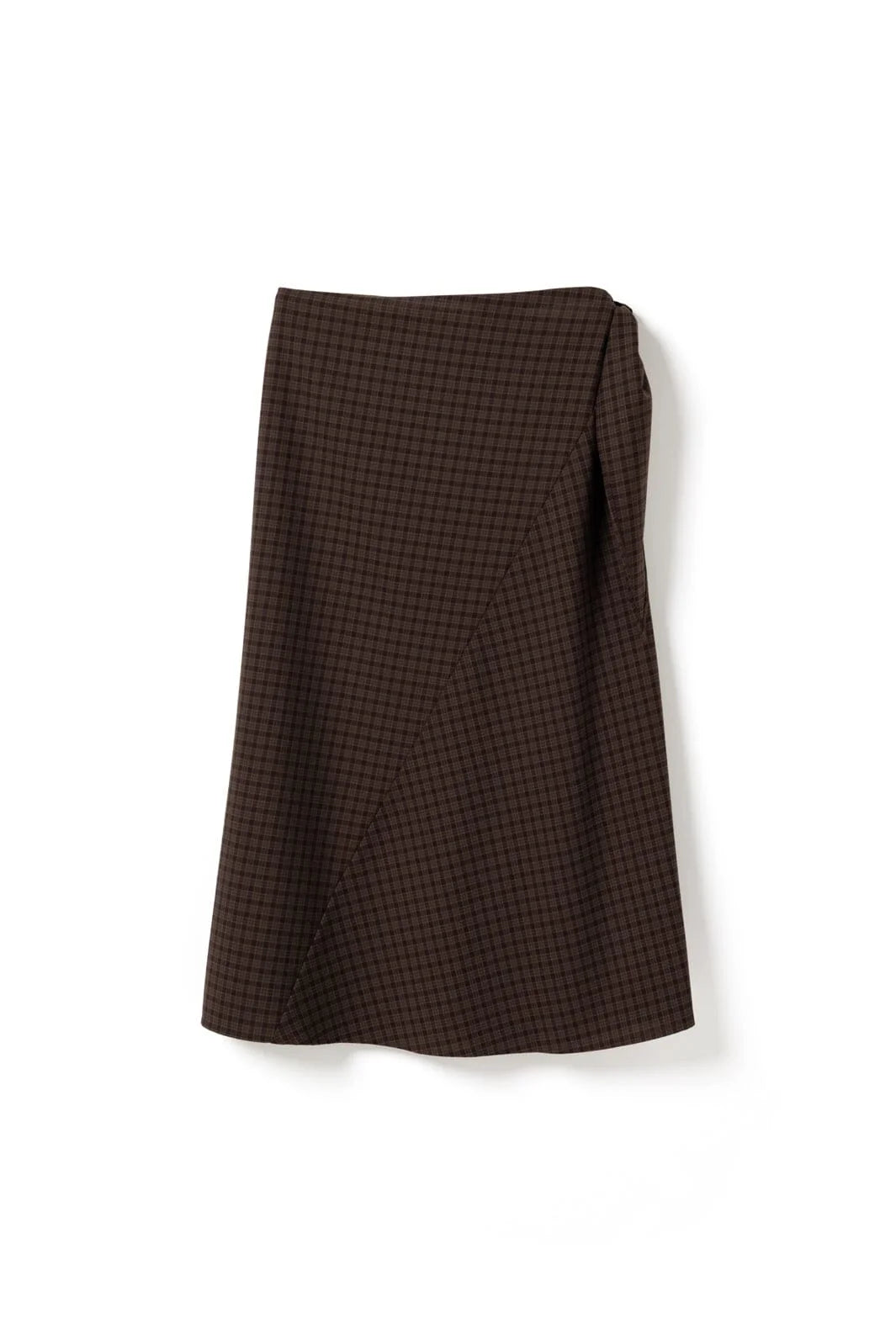 N-mitty skirt brown check