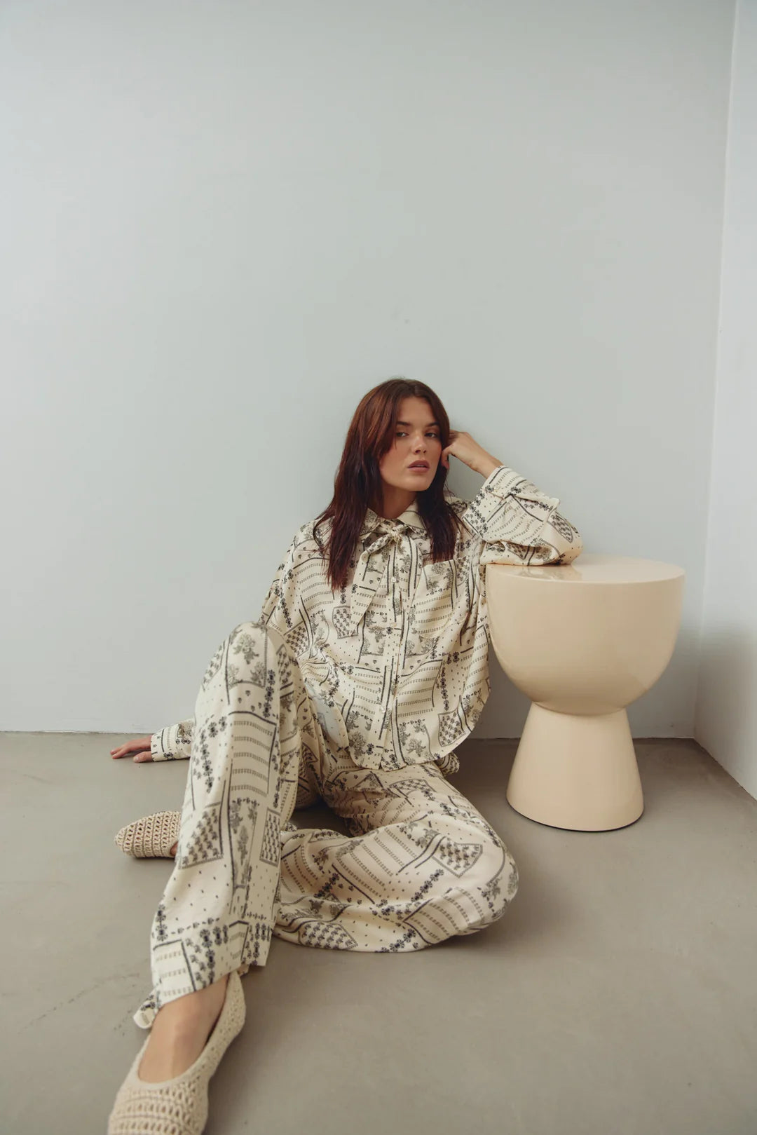 N-lirinnah shirt dolly print