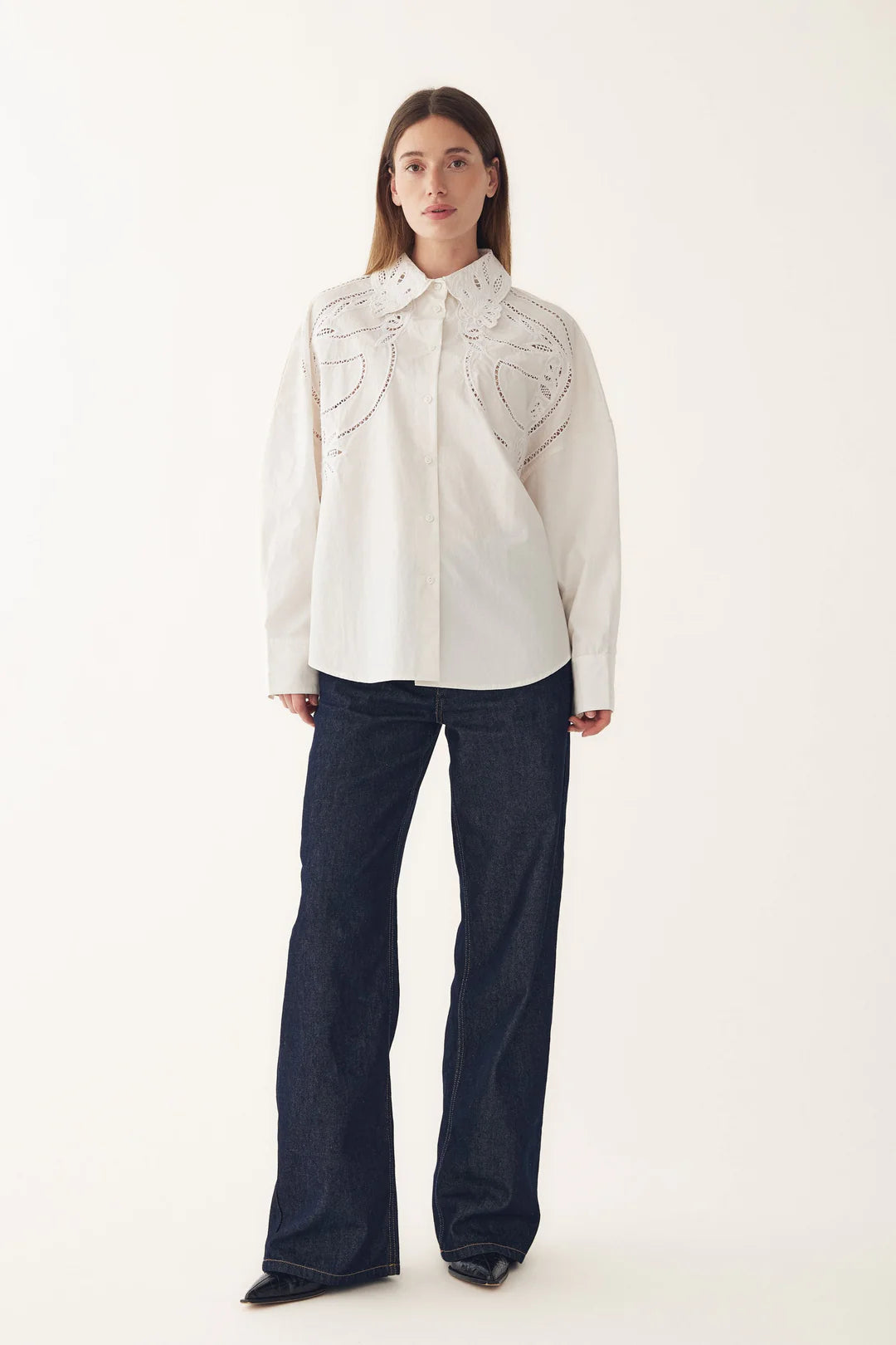 N-maisy shirt white