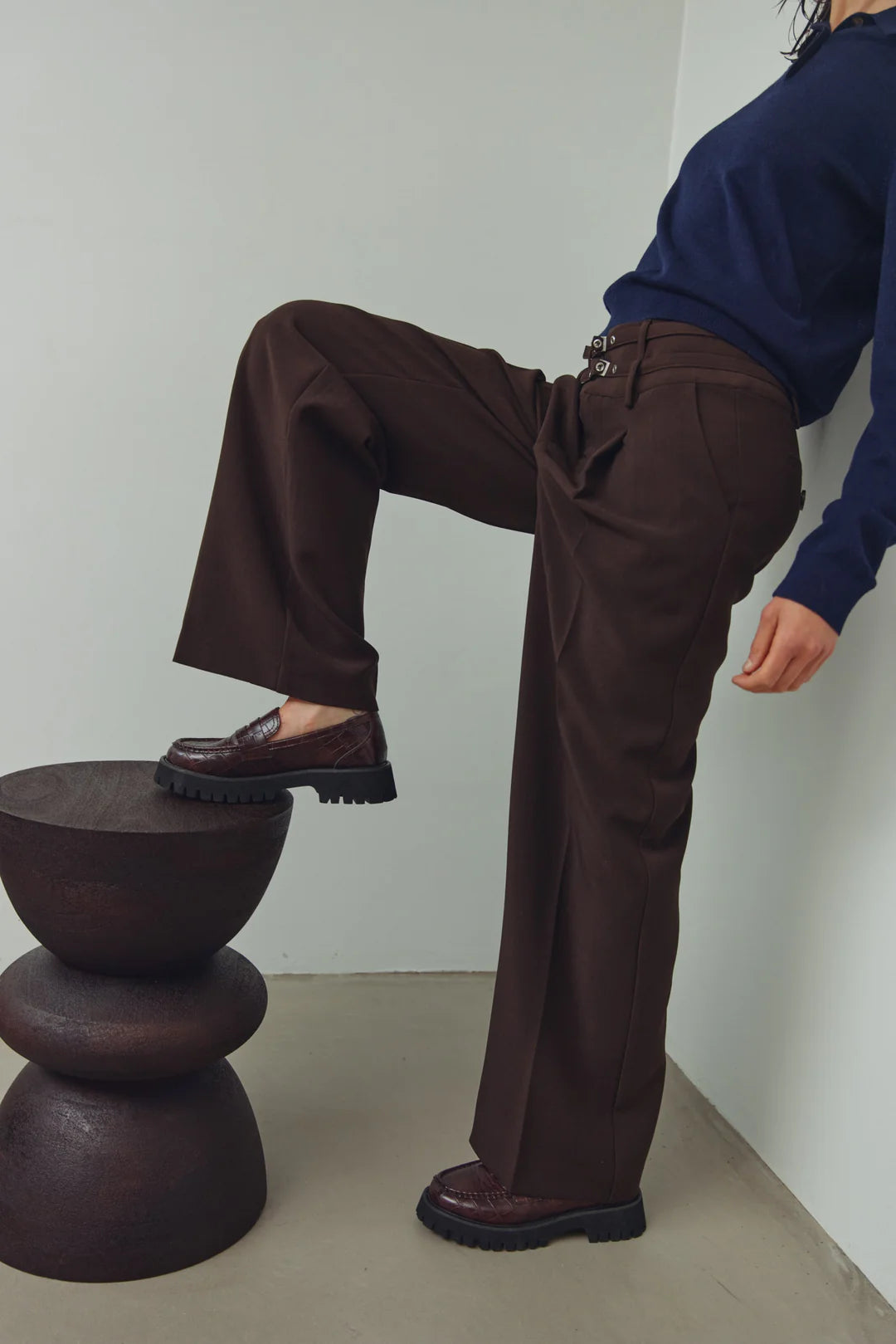 N-darryl hw pants chocolate