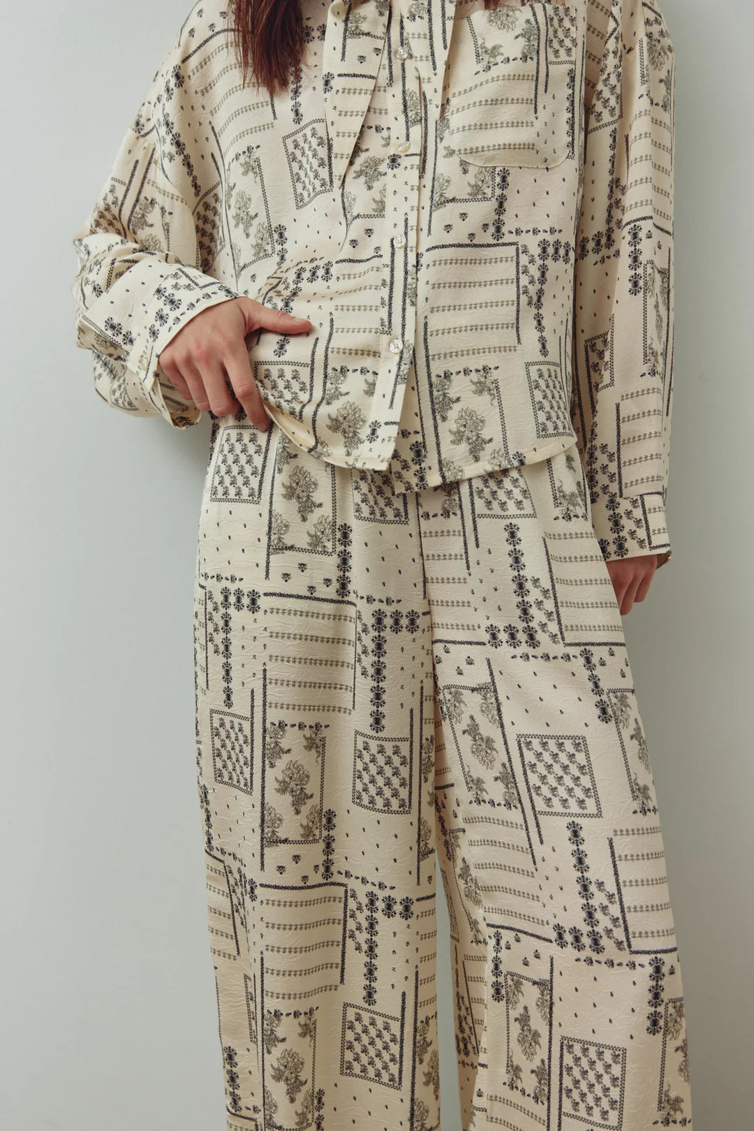 N-kameron mw pants dolly ivory