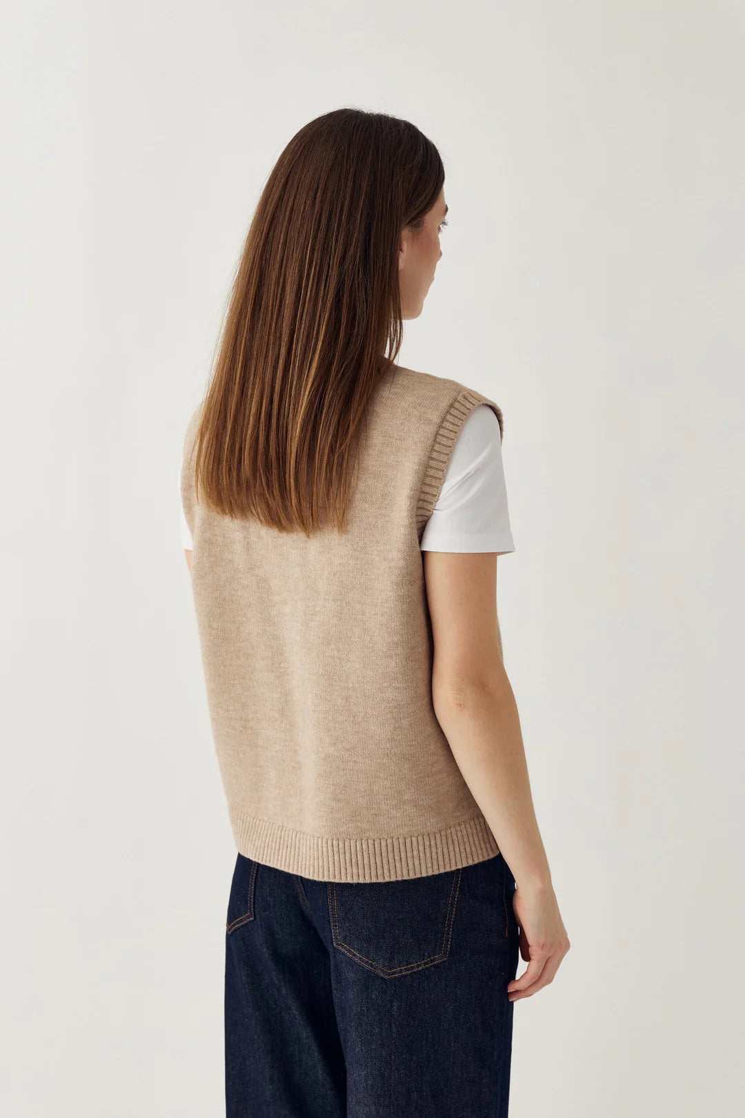 N-Marilynn veste sand melange