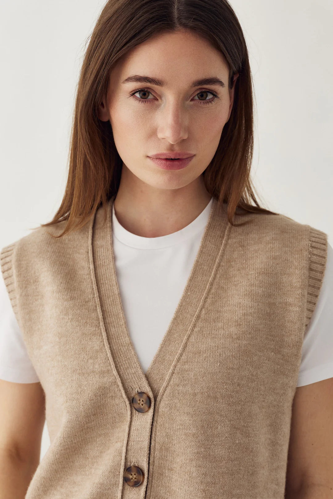 N-Marilynn veste sand melange