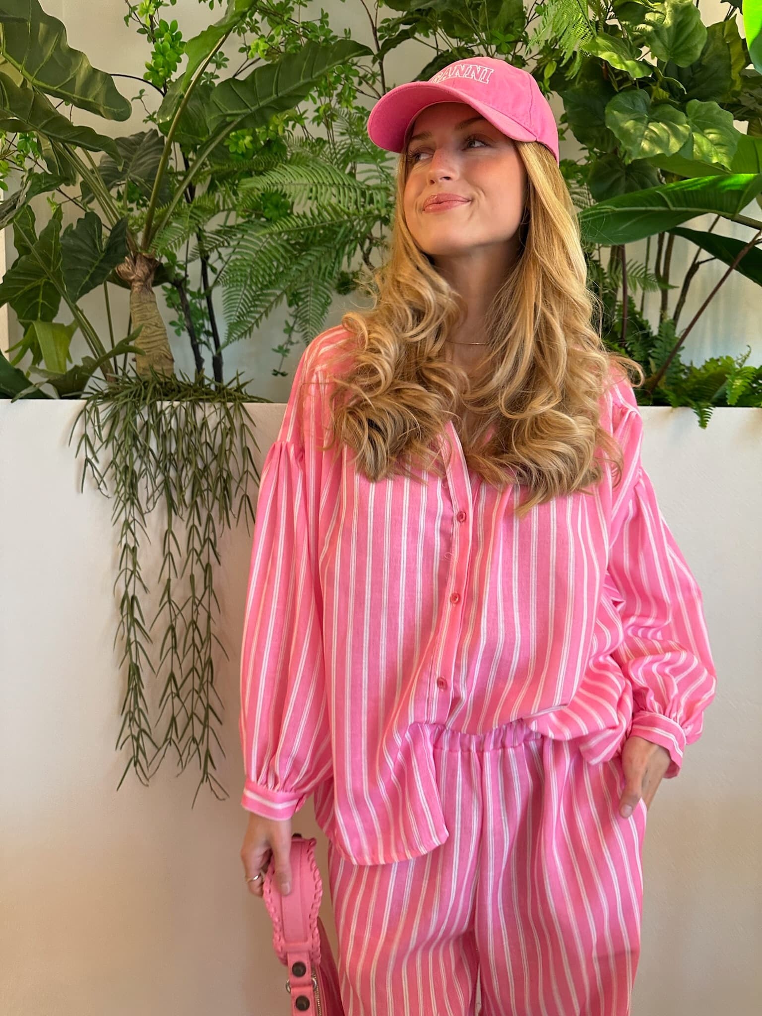 Emily blouse stripe pink