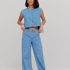 Madelyn pants mid blue